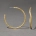 Large Textured Hoop Earring